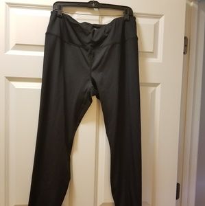 RBX black workout fleece lined legging size XXL